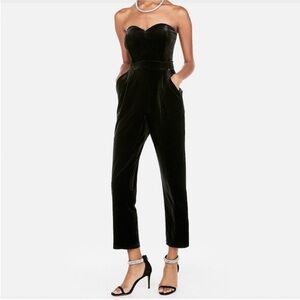 Express Velvet Jumpsuit